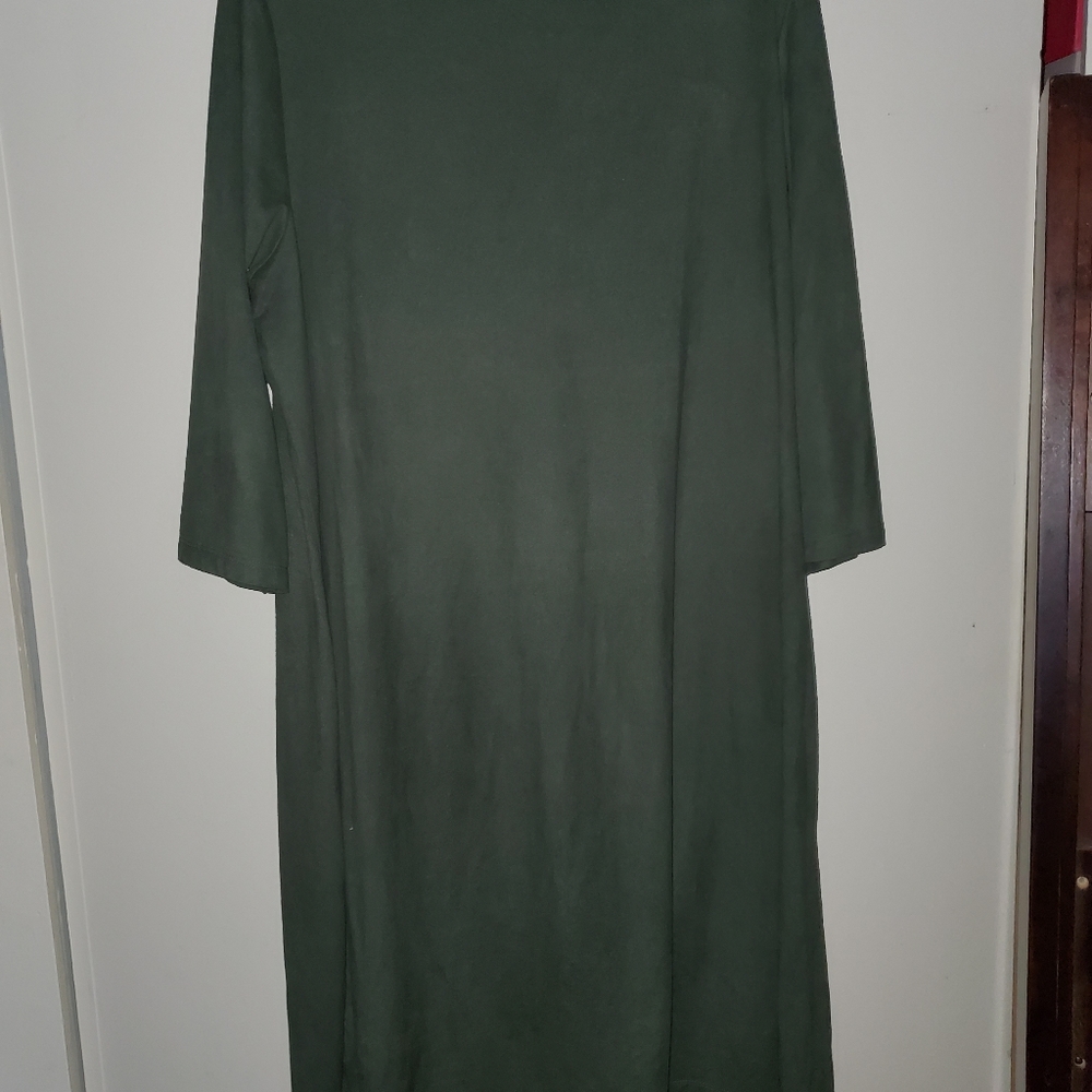 Microsuede Dress - Picture 3 of 4